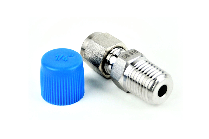 1/4 x 1/4 Male Straight Connector